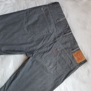 Mens Levi's jeans 569 Straight Cut Gray wash 38